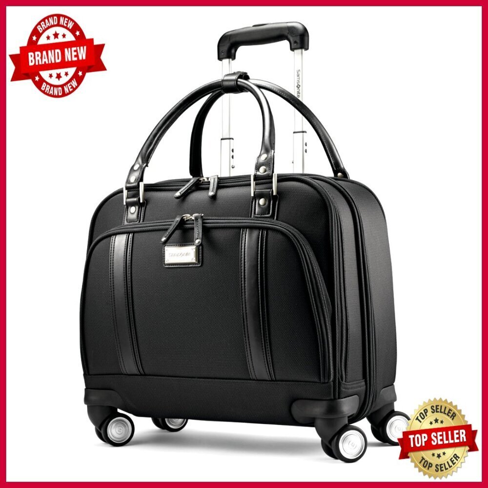 Spinner Mobile Office Suitcase with Laptop Compartment, One Size